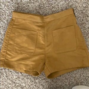 Festival collab Suede shorts size small
